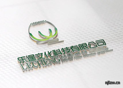 乐逞文化科技公司标示设计欣赏