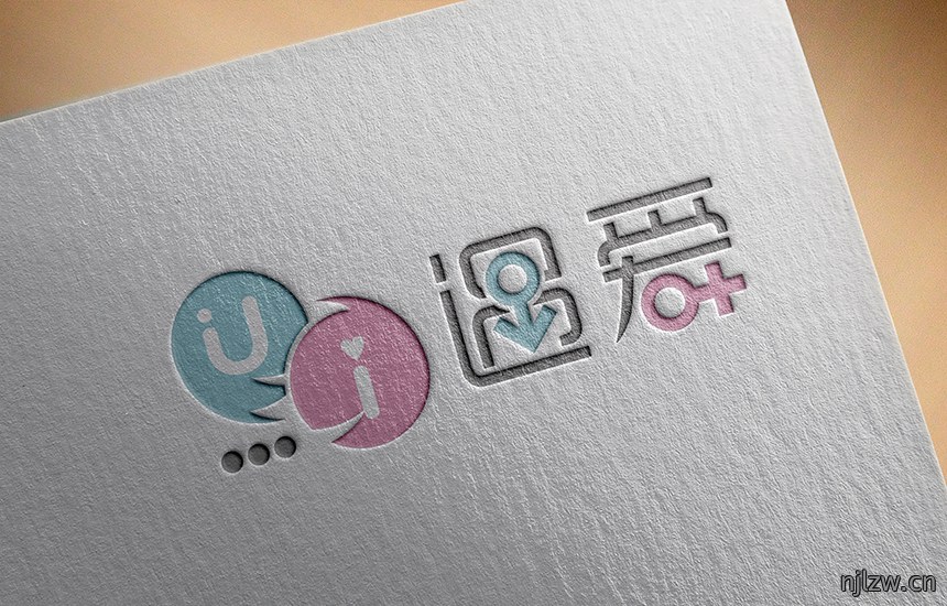 遇爱交友平台网站LOGO设计初稿效果