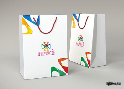 一组中国元素特色手挽袋设计