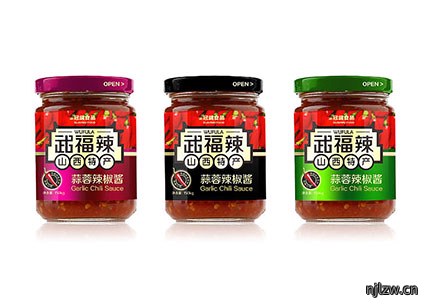 瓶装辣椒酱包袋设计欣赏