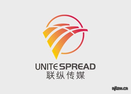 联纵传媒公司标志设计