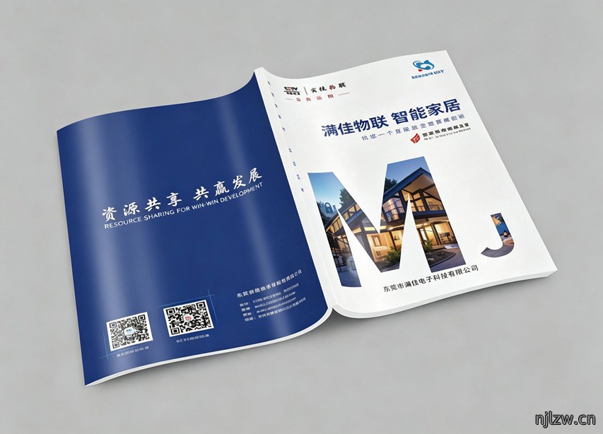 满佳智能家居画册设计