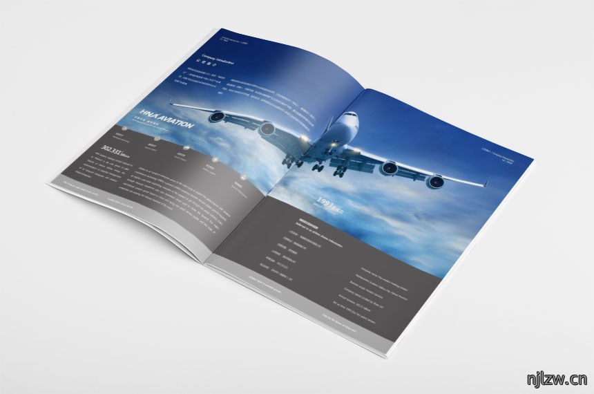 航空公司宣传册设计_物流画册设计欣赏