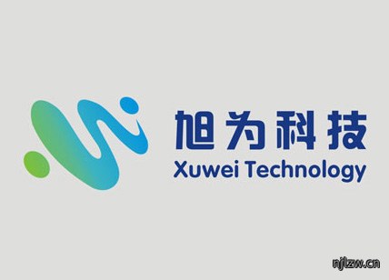 旭为科技标志设计_科技企业LOGO设计