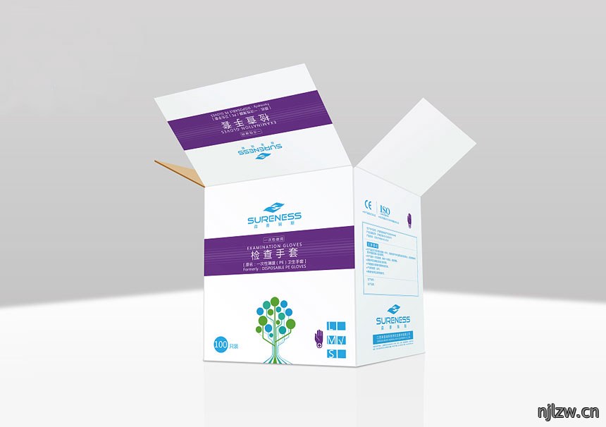 东莞外科手套包装设计_卫生手套包装设计公司作品效果欣赏