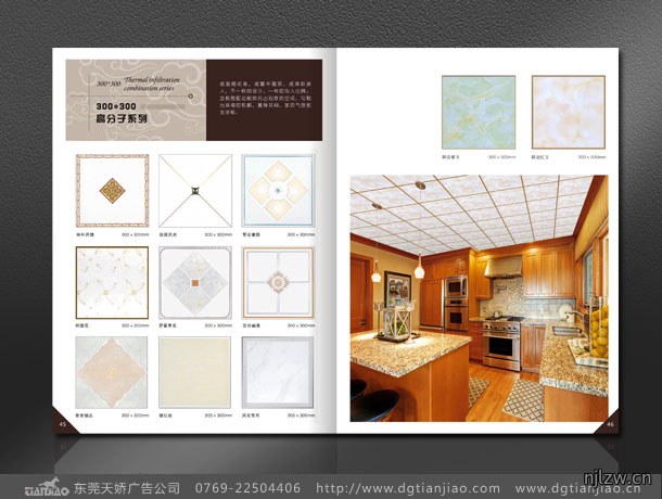 顶致天花宣传册设计_装饰材料画册册设计制作