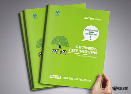 婴儿奶粉画册设计欣赏